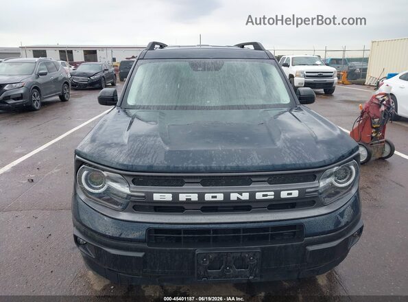 3FMCR9B65NRE04424 2022 FORD BRONCO SPORT Blue Widok zestawu wskaźników
