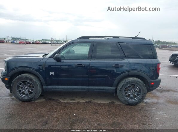 3FMCR9B65NRE04424 2022 FORD BRONCO SPORT Blue Widok wnętrza 360 stopni