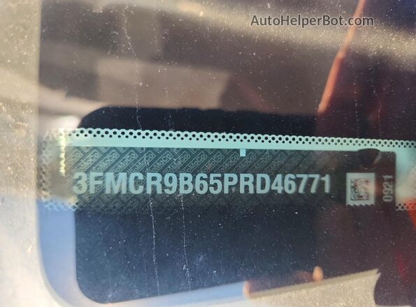 3FMCR9B65PRD46771 2023 FORD BRONCO White VIN կոդի պիտակի տեսք