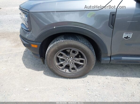 3FMCR9B65RRE12142 2024 FORD BRONCO SPORT Gray Սարքավորումների վահանակի տեսք