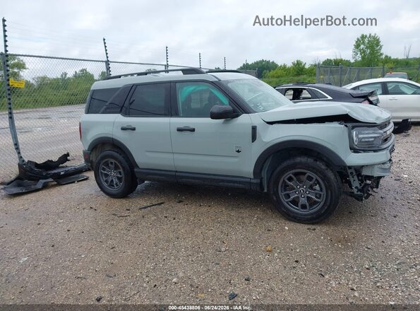 3FMCR9B65RRE39292 2024 FORD BRONCO SPORT Gray Widok wnętrza z tyłu