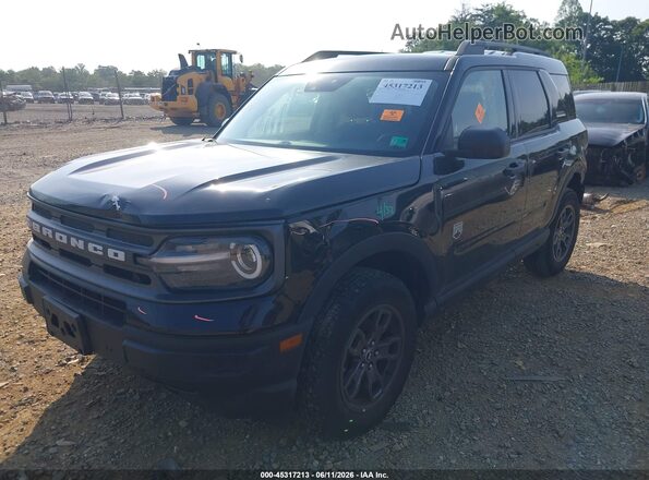 3FMCR9B65RRE79355 2024 FORD BRONCO SPORT Black Առջևի ձախ երեք քառորդ տեսարան