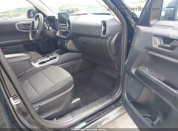 3FMCR9B66PRD99088 2023 FORD BRONCO SPORT Black წინა სალონის ხედი