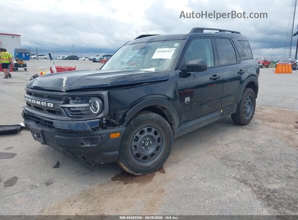 3FMCR9B66PRD99088 2023 FORD BRONCO SPORT Black წინა მარცხენა ხედი სამი მეოთხედიდან