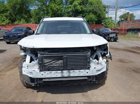 3FMCR9B66RRE17723 2024 FORD BRONCO SPORT White ხელსაწყოთა პანელის ხედი