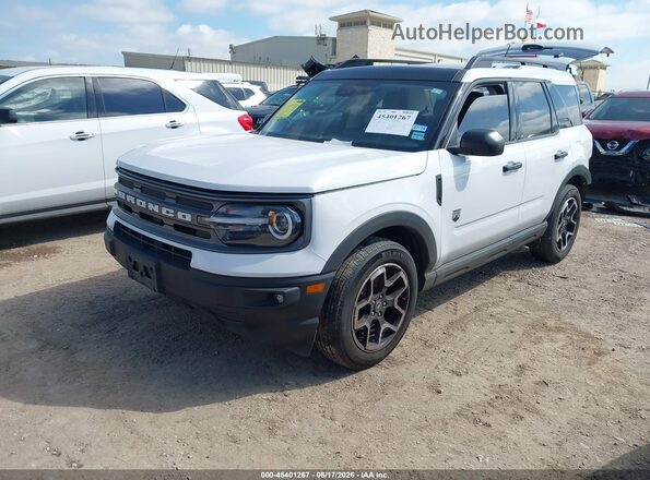 3FMCR9B67NRD79655 2022 FORD BRONCO SPORT White Передня ліва чверть