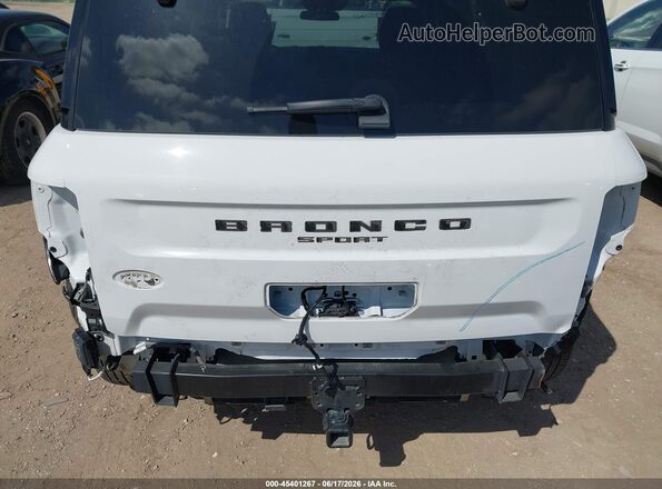 3FMCR9B67NRD79655 2022 FORD BRONCO SPORT White Вид спереду