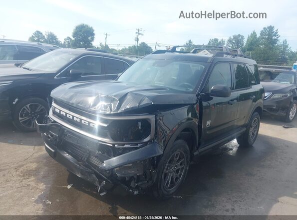 3FMCR9B67PRD98533 2023 FORD BRONCO SPORT Black Առջևի ձախ երեք քառորդ տեսարան