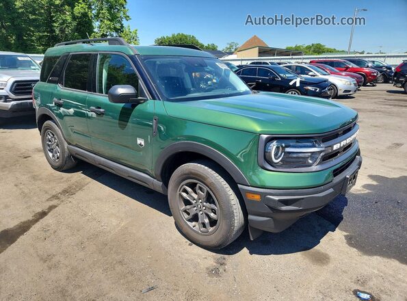 3FMCR9B67RRE21974 2024 FORD BRONCO Green Przód prawy