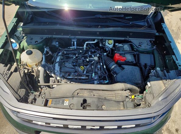 3FMCR9B67RRE21974 2024 FORD BRONCO Green Widok komory silnika