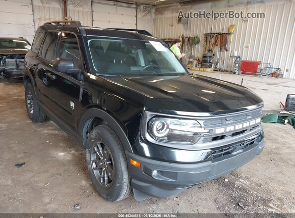 3FMCR9B67RRE45000 2024 FORD BRONCO SPORT Black Front view