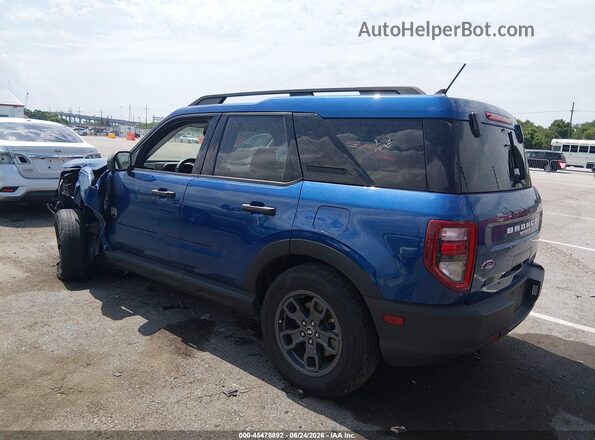 3FMCR9B67RRF00903 2024 FORD BRONCO SPORT Blue Trasero izquierdo