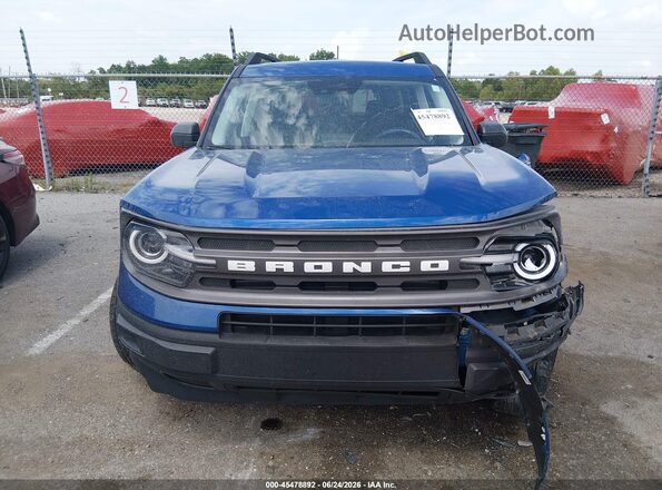 3FMCR9B67RRF00903 2024 FORD BRONCO SPORT Blue Vista del cuadro de instrumentos