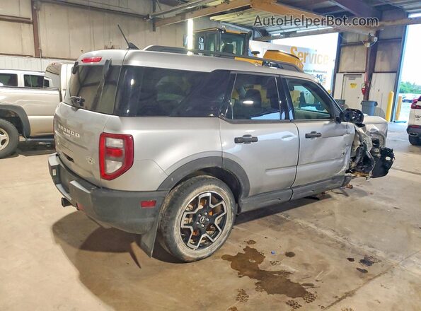 3FMCR9B68MRA09183 2021 FORD BRONCO Silver Rear right