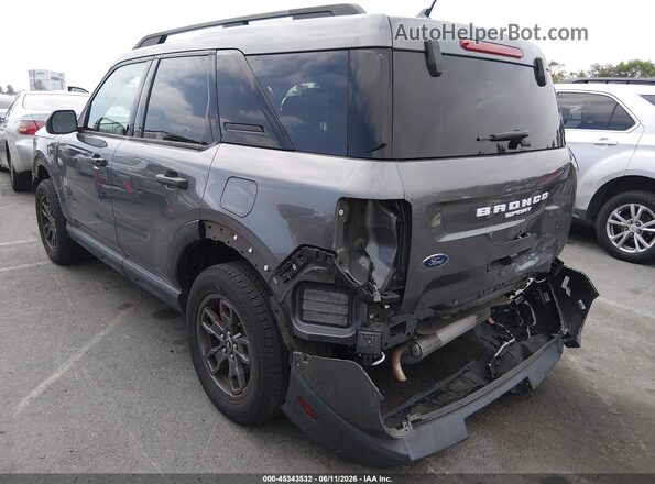 3FMCR9B68MRB23331 2021 FORD BRONCO SPORT Gray Rear left
