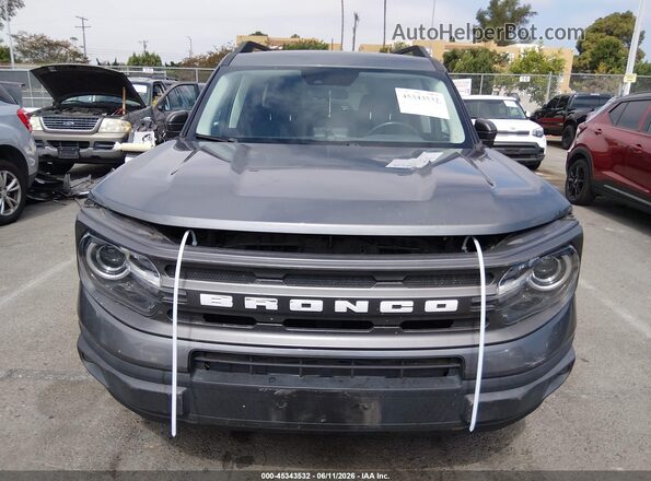 3FMCR9B68MRB23331 2021 FORD BRONCO SPORT Gray Front view