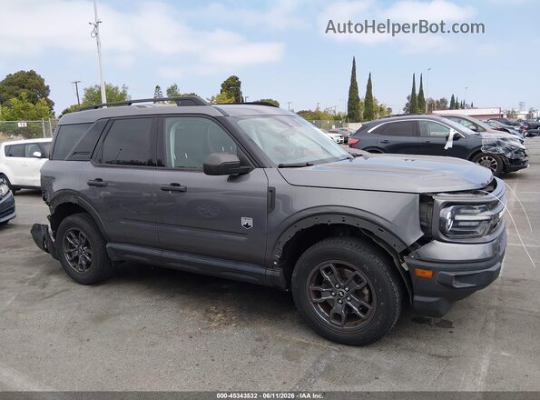 3FMCR9B68MRB23331 2021 FORD BRONCO SPORT Gray Rear interior view