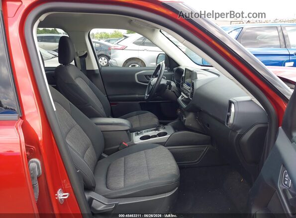 3FMCR9B68NRD26639 2022 FORD BRONCO SPORT Orange Front interior view
