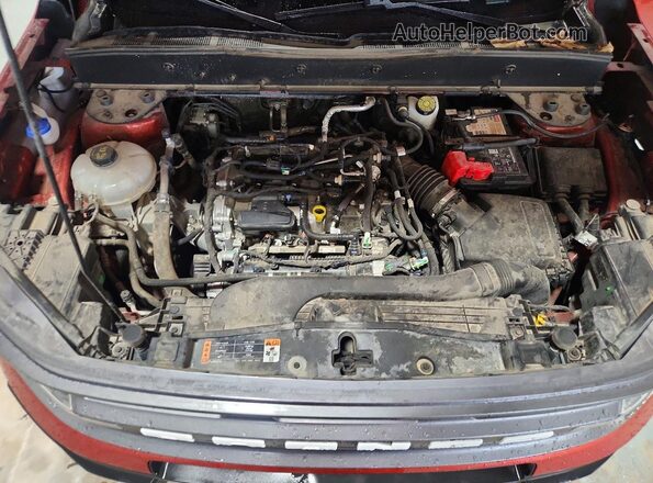 3FMCR9B68NRD75873 2022 FORD BRONCO Red Engine compartment view