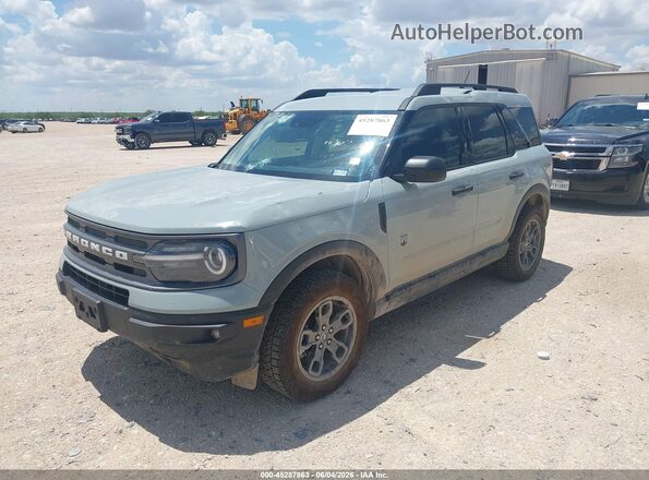 3FMCR9B68PRD43377 2023 FORD BRONCO SPORT Gray Передня ліва чверть