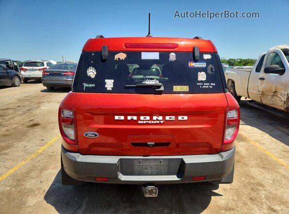 3FMCR9B68PRD45677 2023 FORD BRONCO Red Rear view
