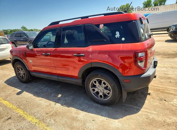 3FMCR9B68PRD45677 2023 FORD BRONCO Red Rear left