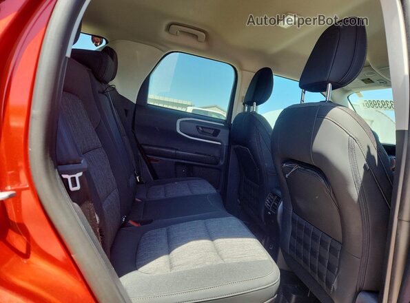 3FMCR9B68PRD45677 2023 FORD BRONCO Red Rear seats view