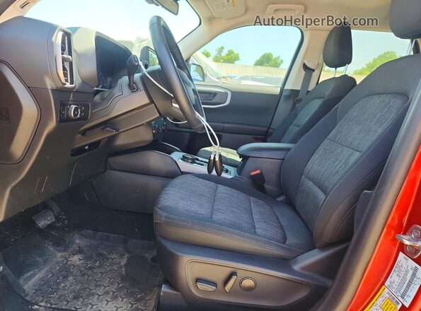 3FMCR9B68PRD45677 2023 FORD BRONCO Red Front interior view