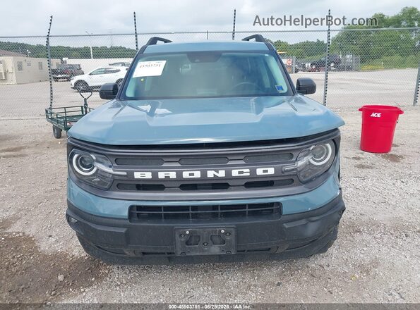 3FMCR9B68PRE07658 2023 FORD BRONCO SPORT Turquoise ხელსაწყოთა პანელის ხედი