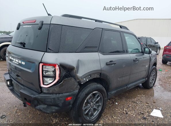 3FMCR9B69PRD70202 2023 FORD BRONCO SPORT BIG BEND AWD Gray Tył prawy