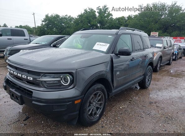 3FMCR9B69PRD70202 2023 FORD BRONCO SPORT BIG BEND AWD Gray Przód lewy