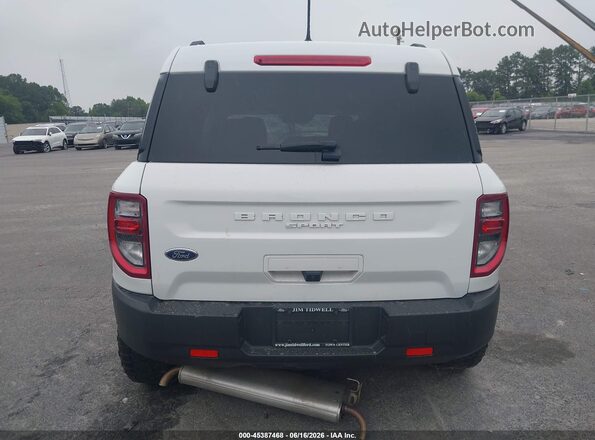 3FMCR9B69RRF28637 2024 FORD BRONCO SPORT White 