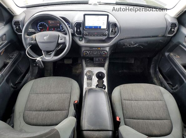 3FMCR9B6XMRA58093 2021 FORD BRONCO Синий Вид панели приборов
