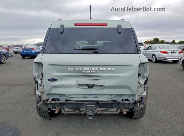 3FMCR9B6XNRD06280 2022 FORD BRONCO Gray უკანა ხედი