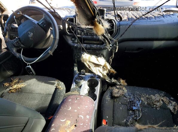 3FMCR9B6XPRD08601 2023 FORD BRONCO Синий Вид панели приборов