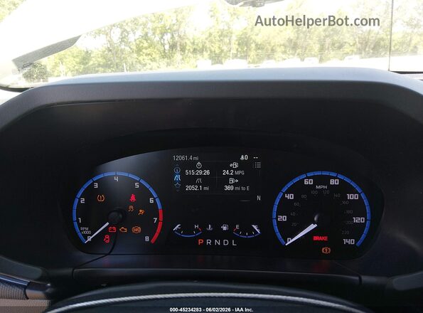 3FMCR9B6XPRD66336 2023 FORD BRONCO SPORT Blue უკანა სავარძლების ხედი