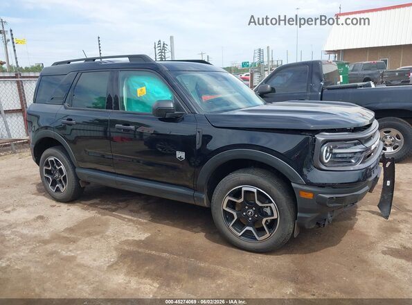 3FMCR9B6XRRF40747 2024 FORD BRONCO SPORT Black Սալոնի հետևի տեսք