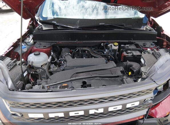 3FMCR9BN0SRE91068 2025 FORD BRONCO SPORT Красный Вид сзади