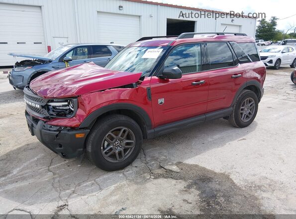 3FMCR9BN0SRE91068 2025 FORD BRONCO SPORT Красный Передняя левая четверть