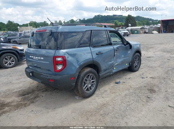 3FMCR9BN2SRF28881 2025 FORD BRONCO SPORT Blue Trasero derecho