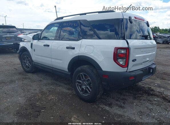 3FMCR9BN4SRF59209 2025 FORD BRONCO SPORT White Trasero izquierdo