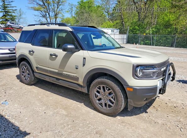 3FMCR9BNXSRE14093 2025 FORD BRONCO Бежевый Передняя правая четверть