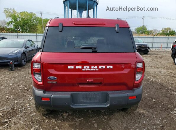 3FMCR9BNXSRF05655 2025 FORD BRONCO Red Հետևի տեսք