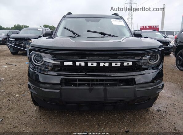 3FMCR9C60MRB12838 2021 FORD BRONCO SPORT Black Widok zestawu wskaźników