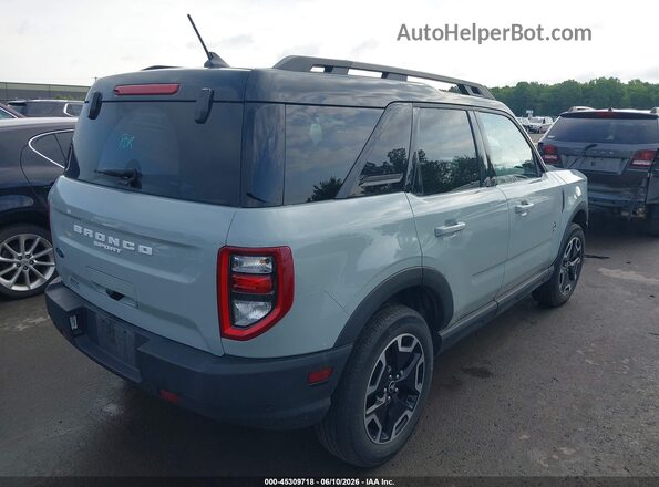 3FMCR9C61RRF54003 2024 FORD BRONCO SPORT Blue Задня права чверть