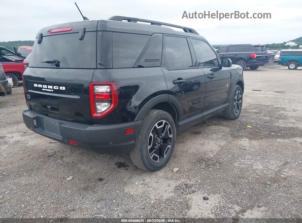 3FMCR9C62PRD52011 2023 FORD BRONCO SPORT Black Հետևի աջ