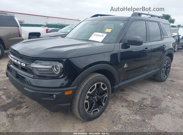 3FMCR9C62PRD52011 2023 FORD BRONCO SPORT Black Առջևի ձախ երեք քառորդ տեսարան