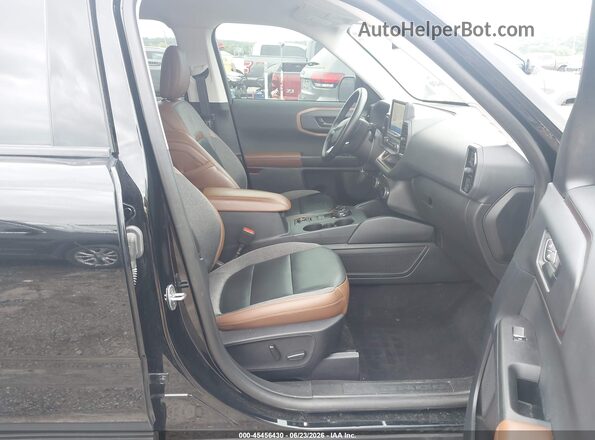 3FMCR9C62PRD52011 2023 FORD BRONCO SPORT Black Սալոնի դիմացի տեսք