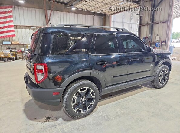 3FMCR9C62PRD53174 2023 FORD BRONCO Черный Задняя правая четверть
