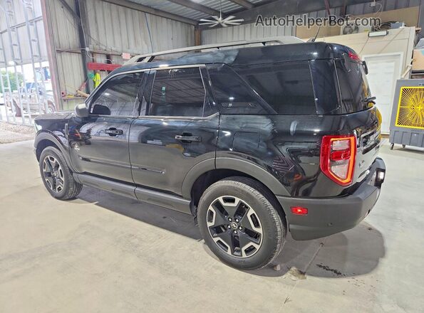 3FMCR9C62PRD53174 2023 FORD BRONCO Черный Задняя левая четверть